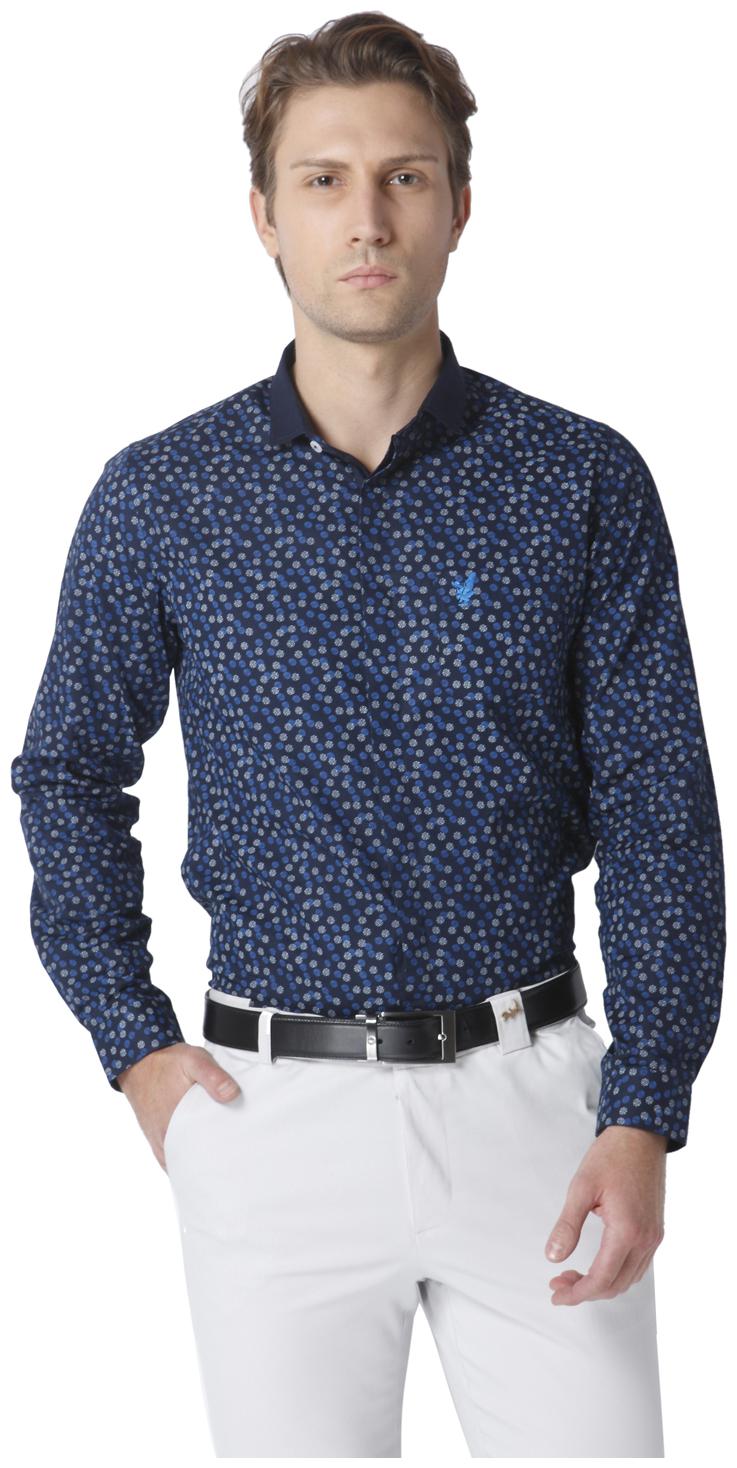 

URBAN SCOTTISH Men Slim fit Formal Shirt - Blue