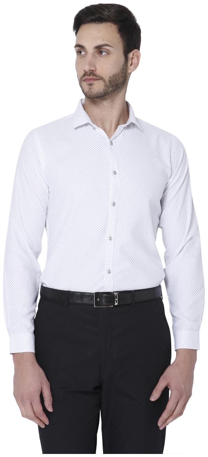 

URBAN SCOTTISH Men Slim fit Formal Shirt - White