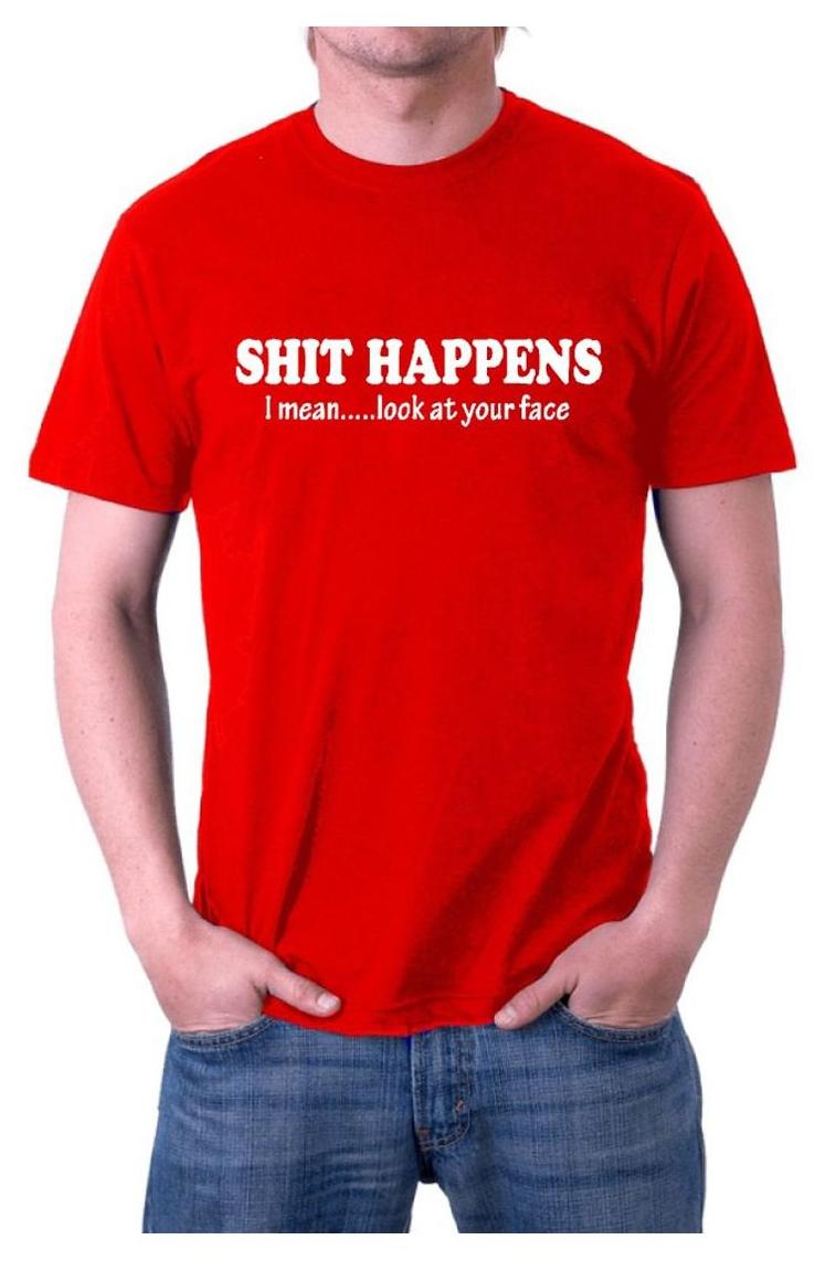 

UrbanMe Shit Happens T-Shirt