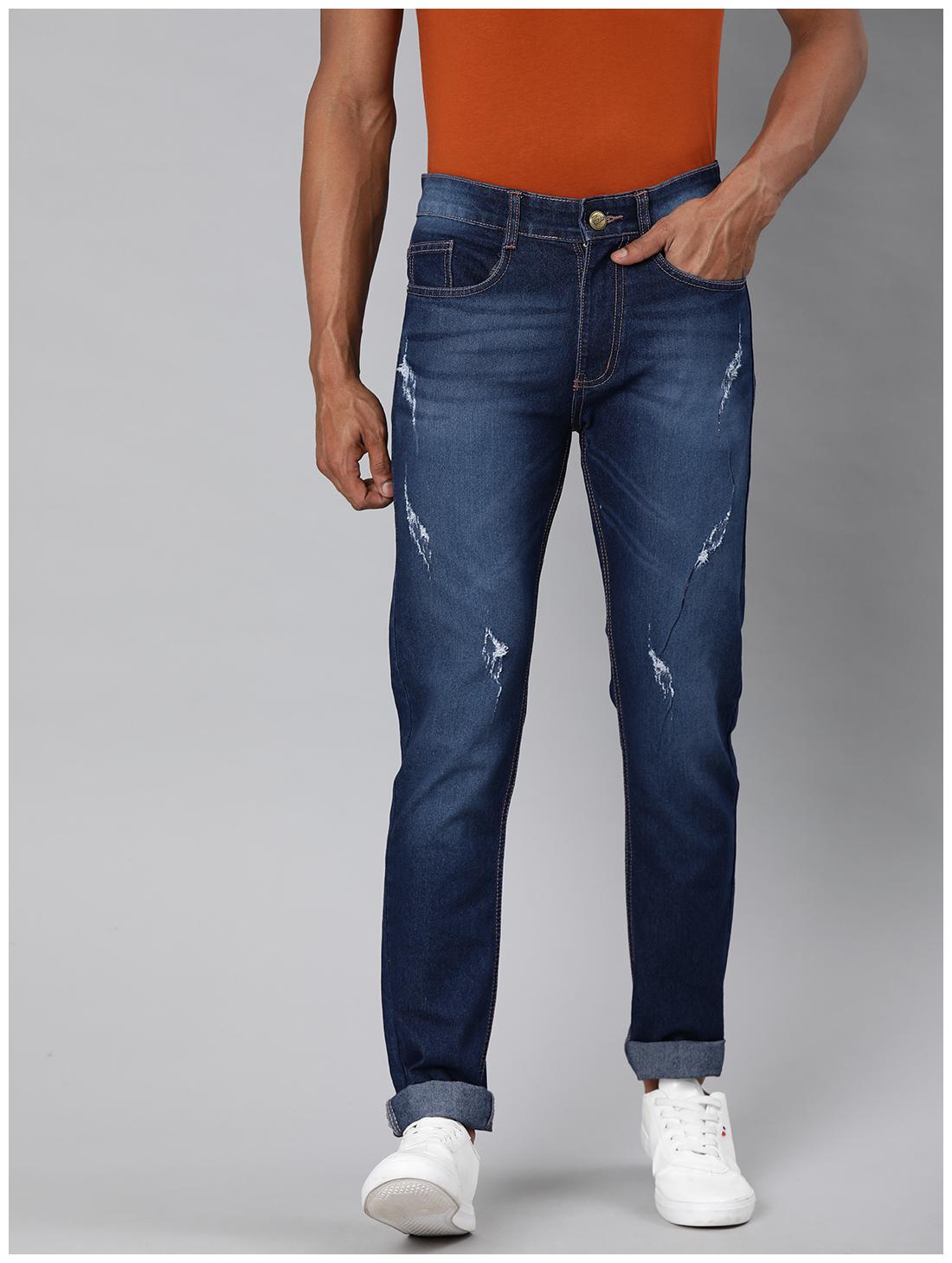 

Urbano Fashion Men Blue Slim Fit Jeans