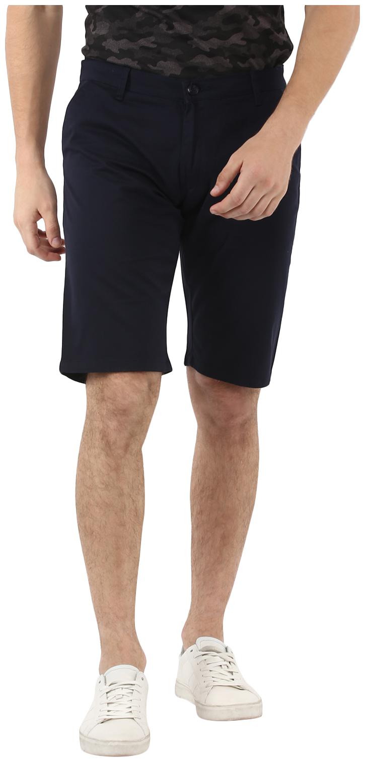 

Urbano Fashion Men Blue Slim Fit Chinos Shorts