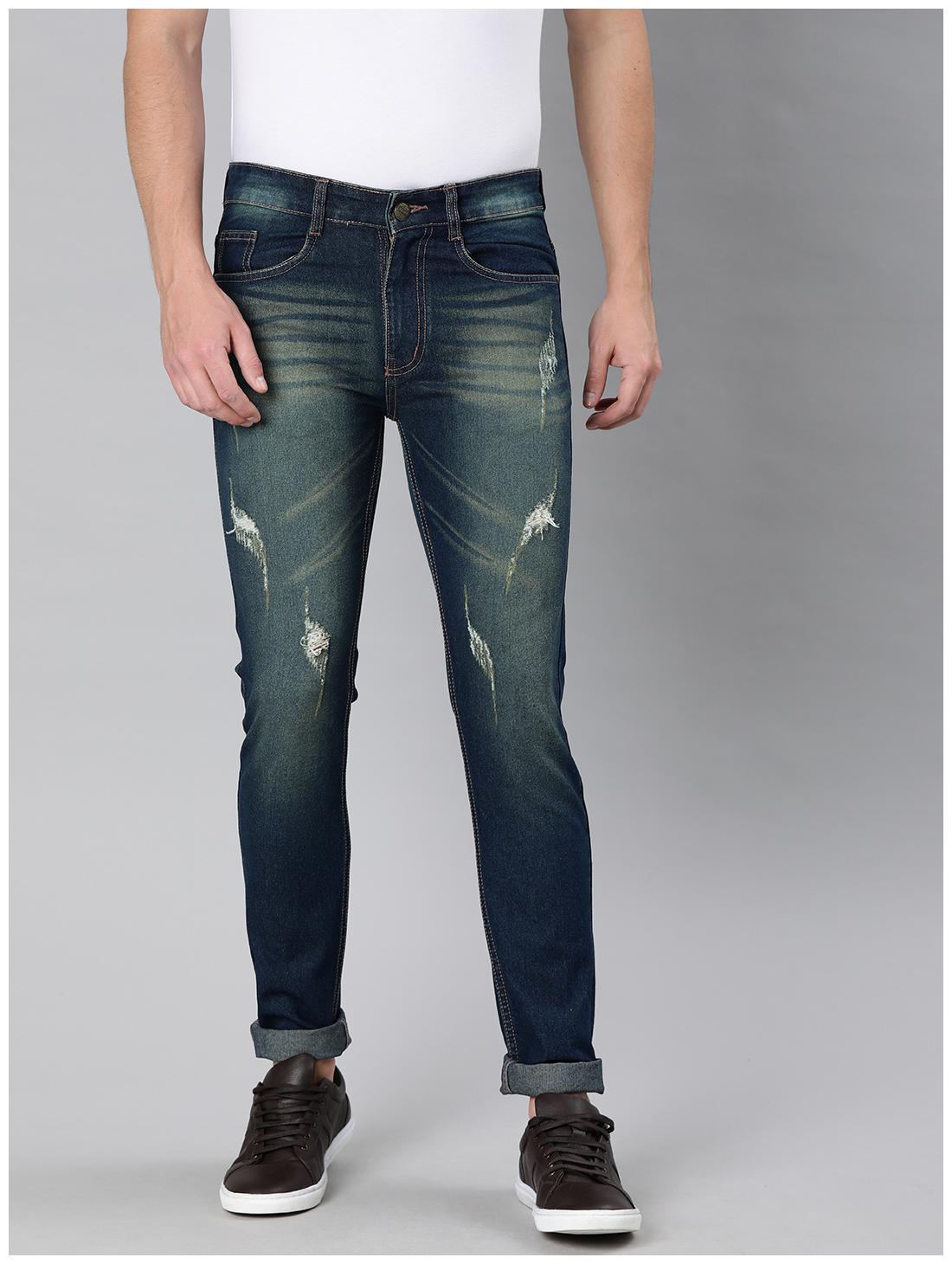 

Urbano Fashion Men Blue Slim Fit Jeans