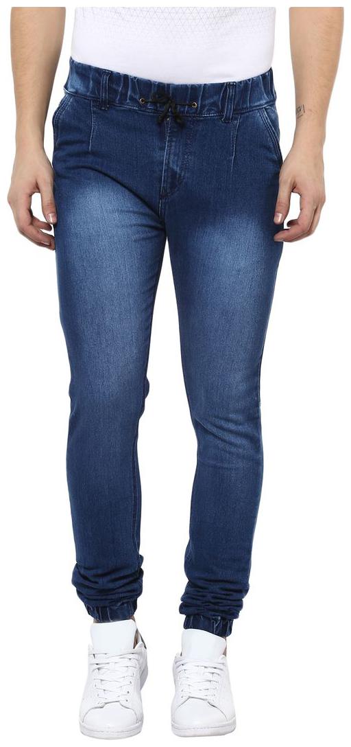 

Urbano Fashion Men Blue Jogger Jeans