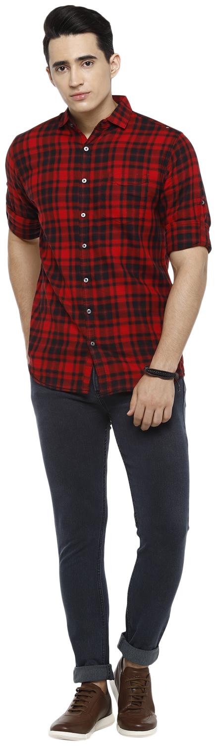 

Urbano Fashion Men Grey Slim Fit Jeans