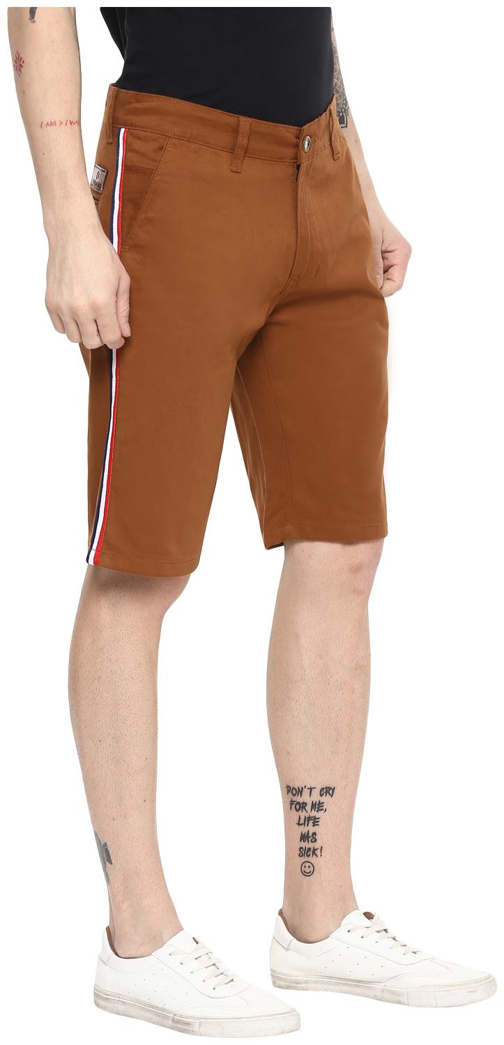 

Urbano Fashion Men Brown Slim Fit Chinos Shorts