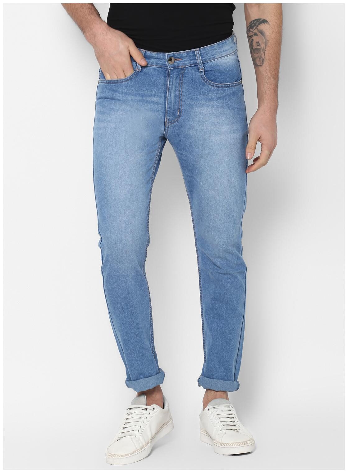 

Urbano Fashion Men Blue Slim Fit Jeans