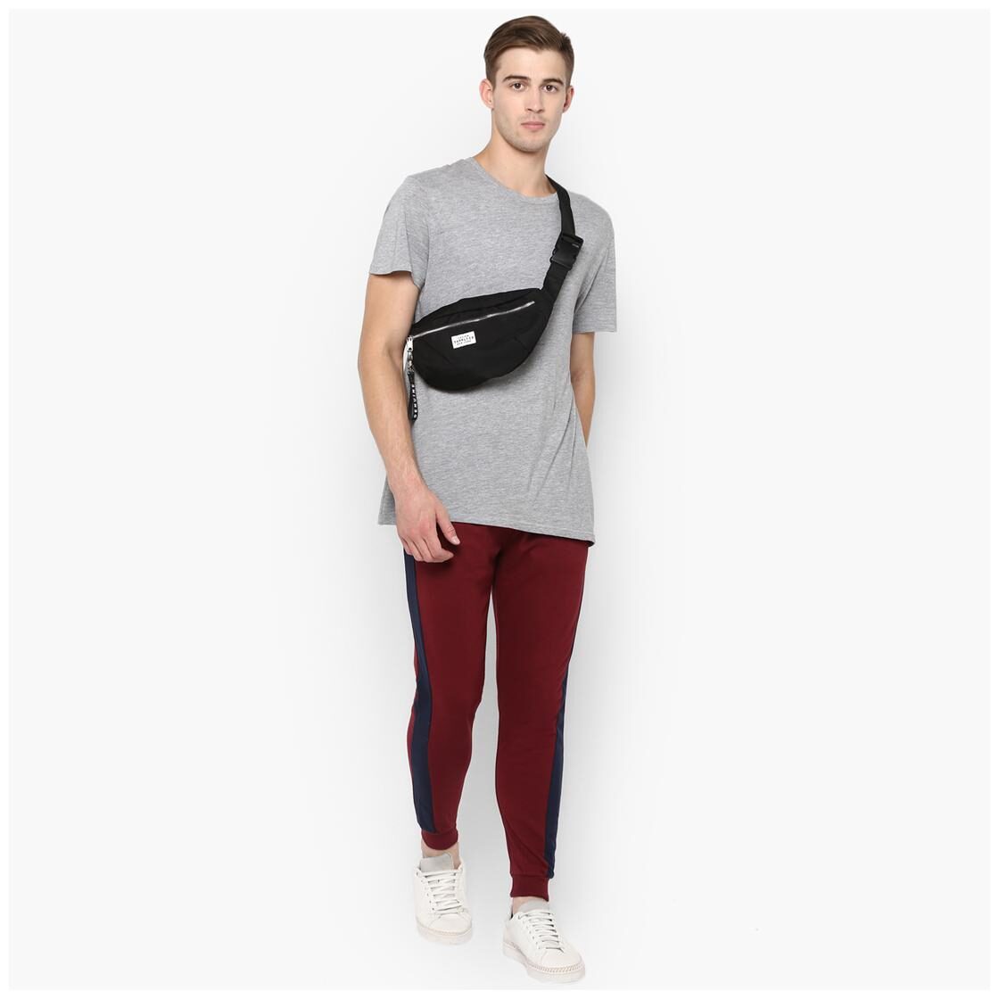 

Urbano Fashion Cotton Lightweight Men Maroon Joggers