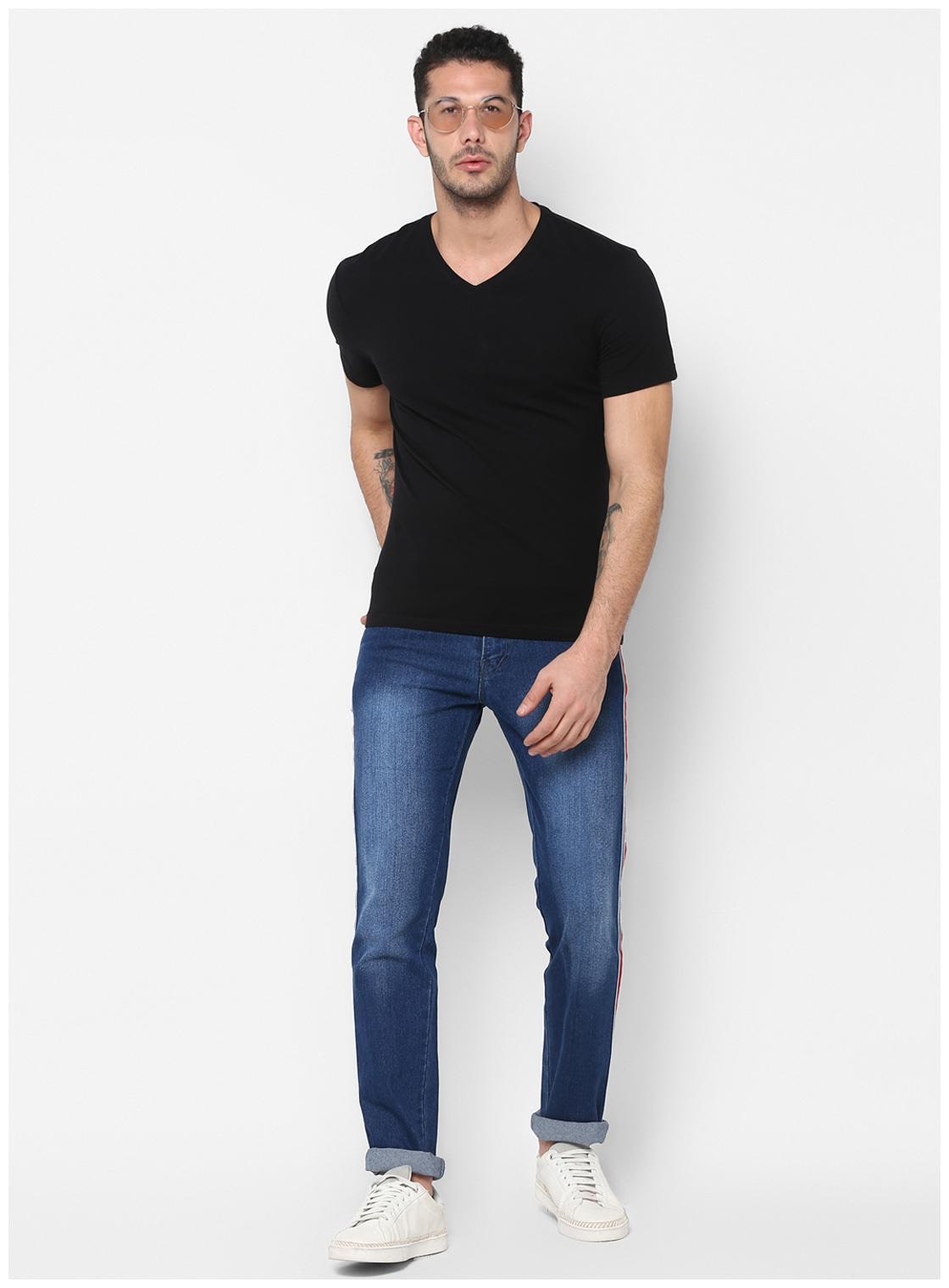 

Urbano Fashion Men Blue Slim Fit Jeans