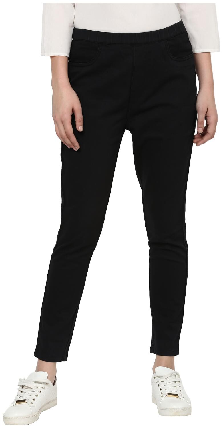 

Urbano Fashion Women Black Skinny fit Jegging