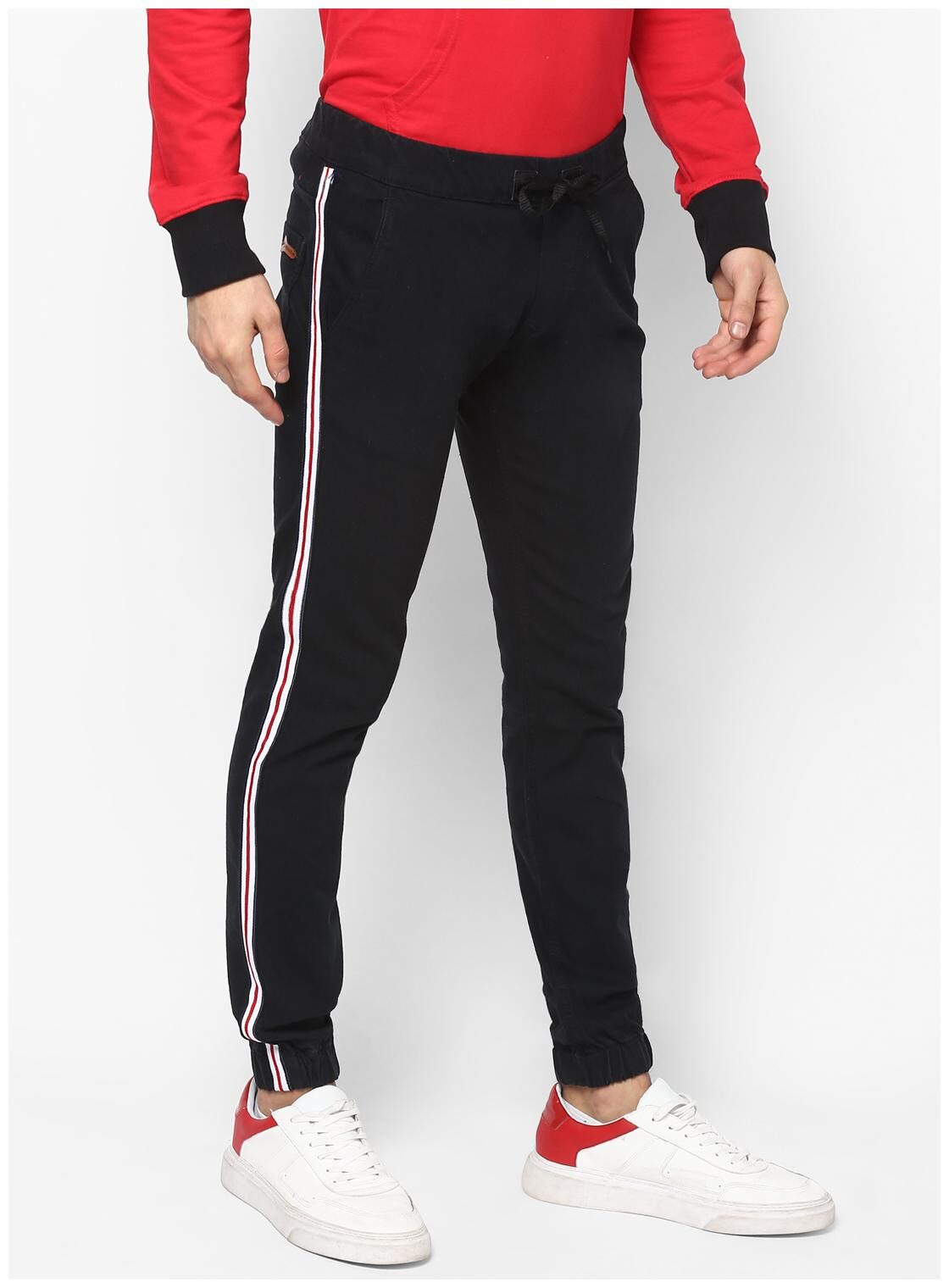 

Urbano Fashion Men Black Slim Fit Jeans