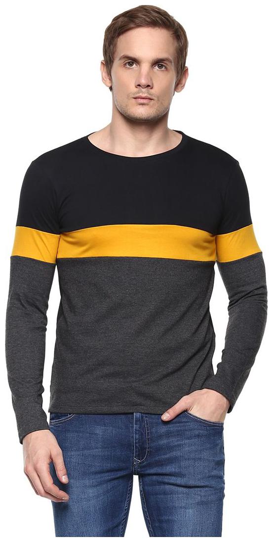 

Urbano Fashion Men Multi Slim fit Cotton Round neck T-Shirt - Pack Of 1