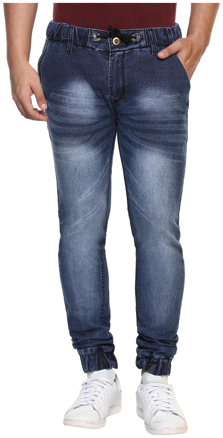 

Urbano Fashion Men Blue Jogger Jeans