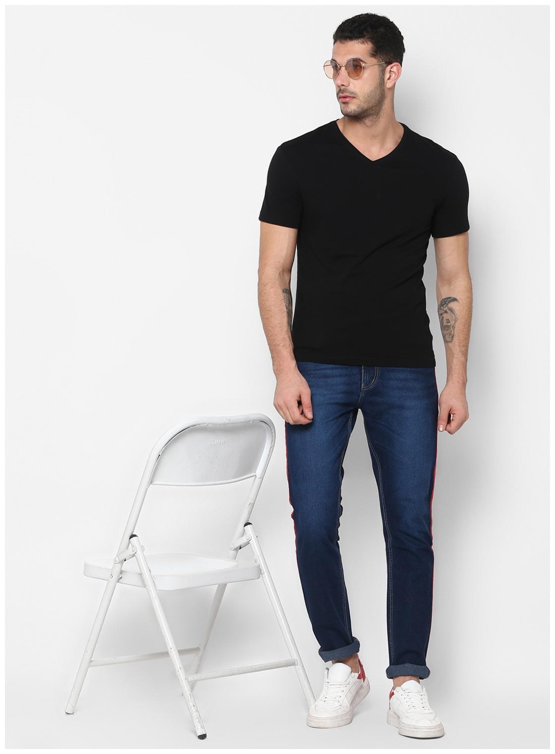 

Urbano Fashion Men Blue Slim Fit Jeans