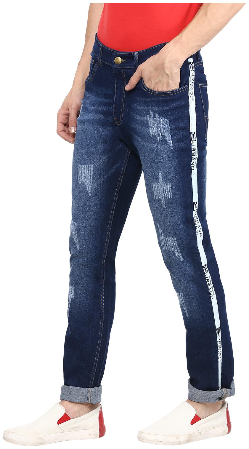

Urbano Fashion Men Blue Slim Fit Jeans