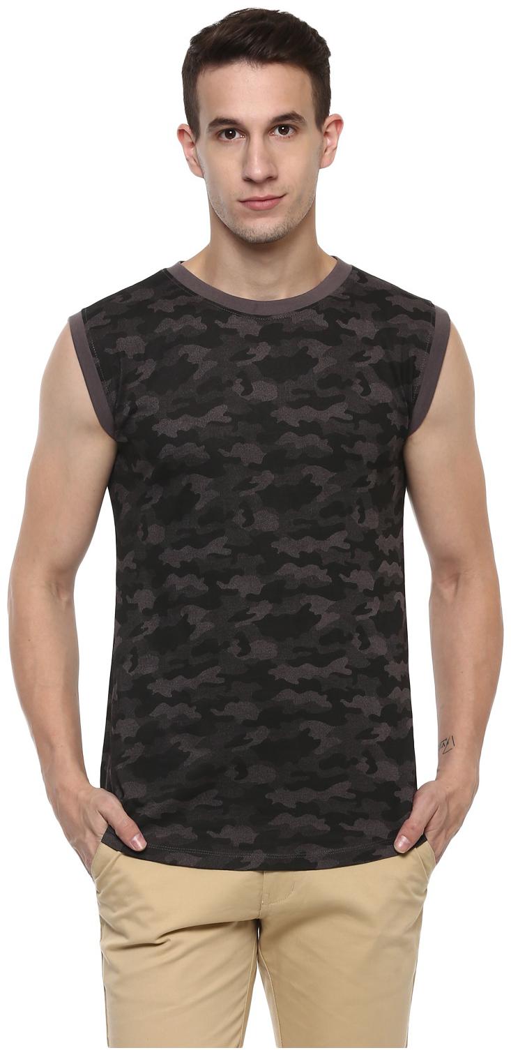 

Urbano Fashion Men Black Regular fit Cotton Round neck T-Shirt - Pack Of 1