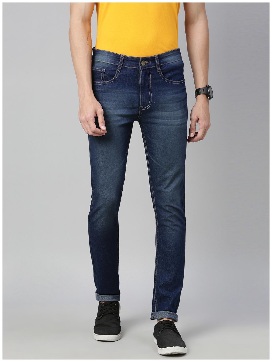 

Urbano Fashion Men Blue Slim Fit Jeans
