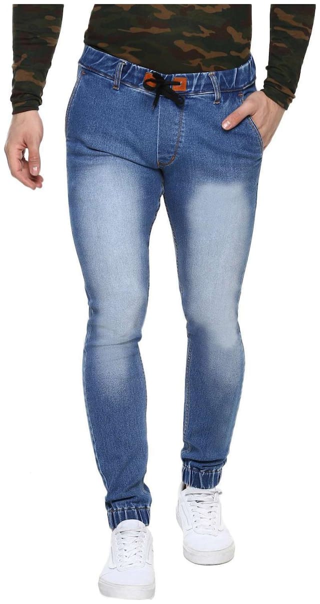 Urbano Fashion Men Blue Skinny Fit Jeans