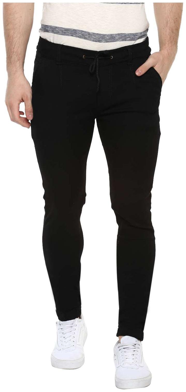 

Urbano Fashion Men Black Skinny Fit Jeans