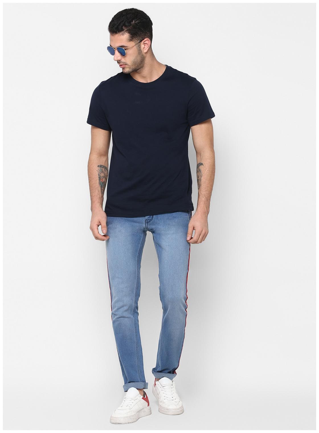 

Urbano Fashion Men Blue Slim Fit Jeans