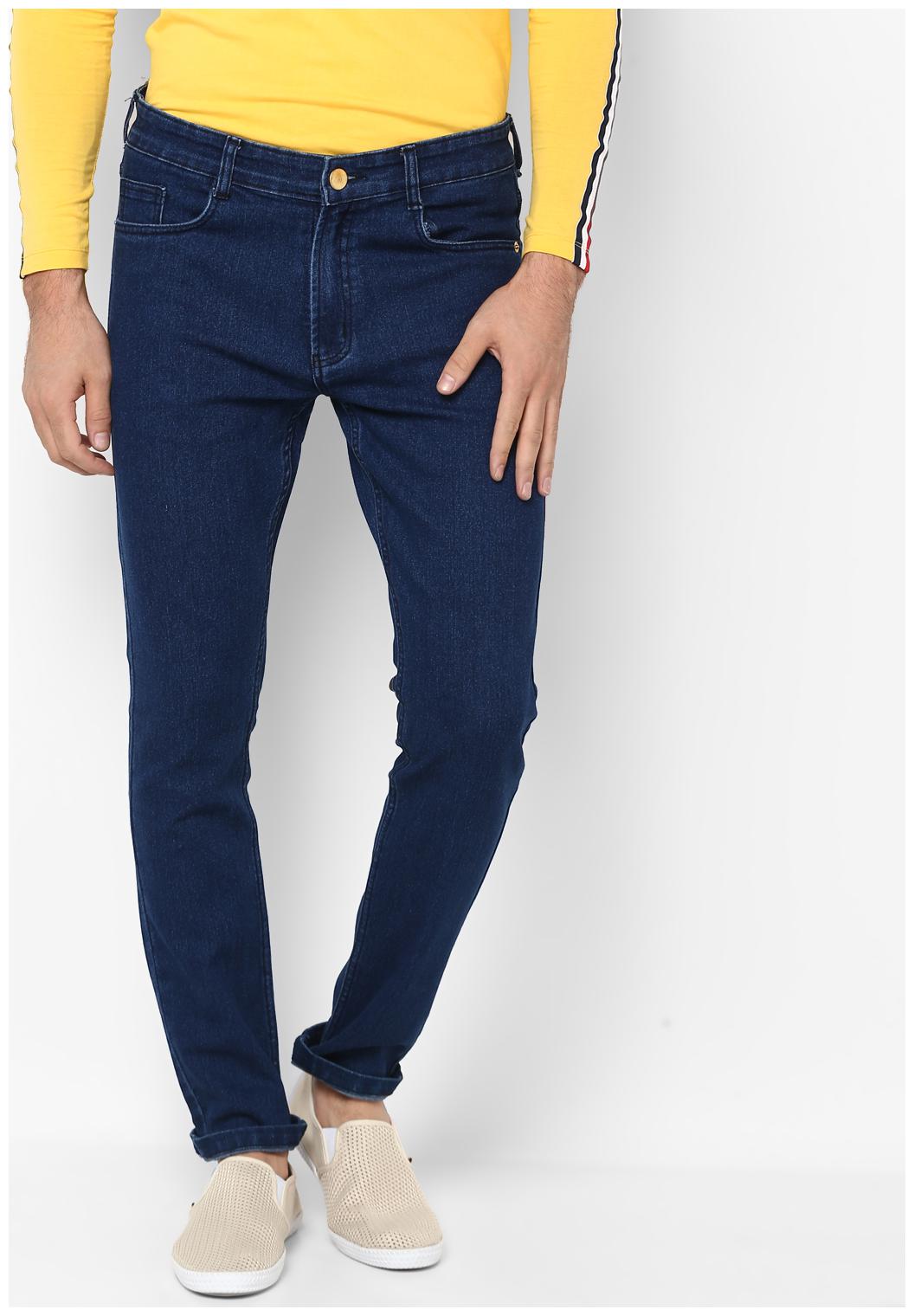 

Urbano Fashion Men Blue Slim Fit Jeans