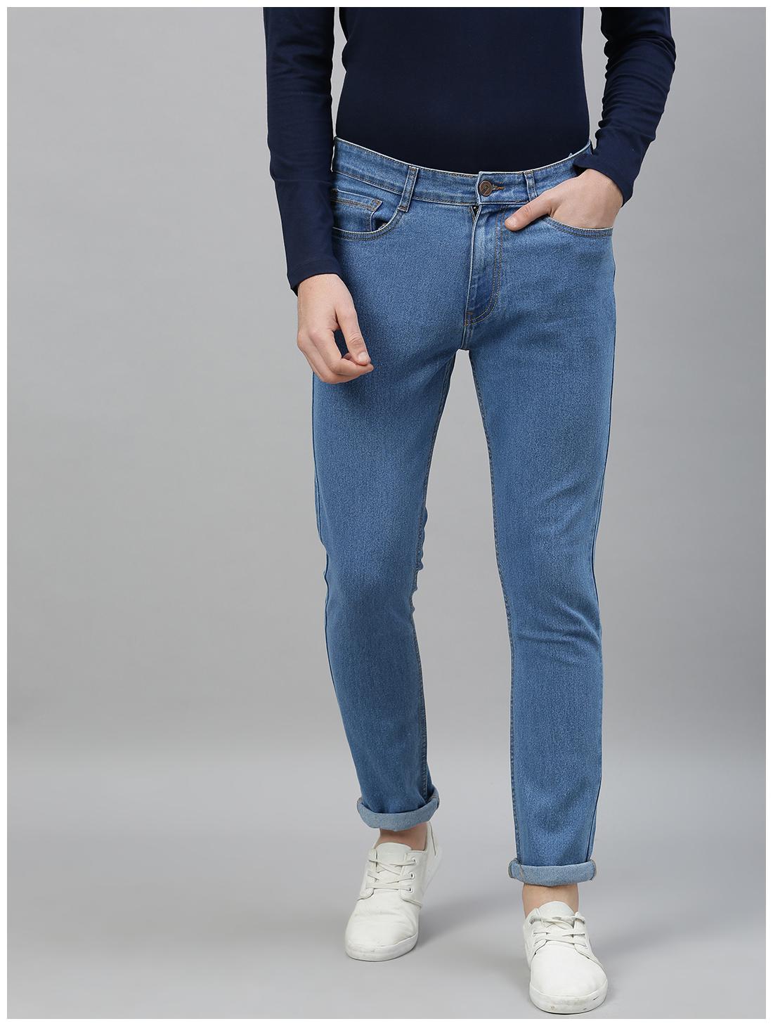 

Urbano Fashion Men Blue Slim Fit Jeans