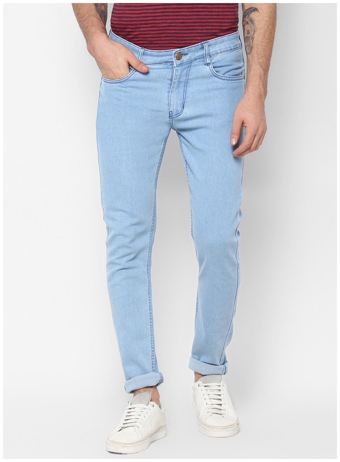 

Urbano Fashion Men Blue Slim Fit Jeans