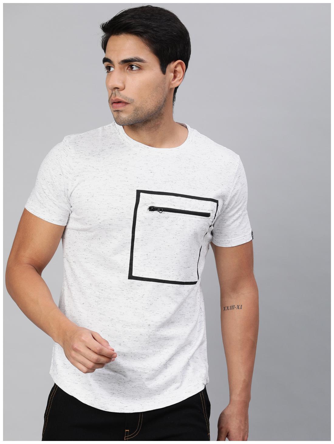 

Urbano Fashion Men White Regular fit Cotton Round neck T-Shirt - Pack Of 1