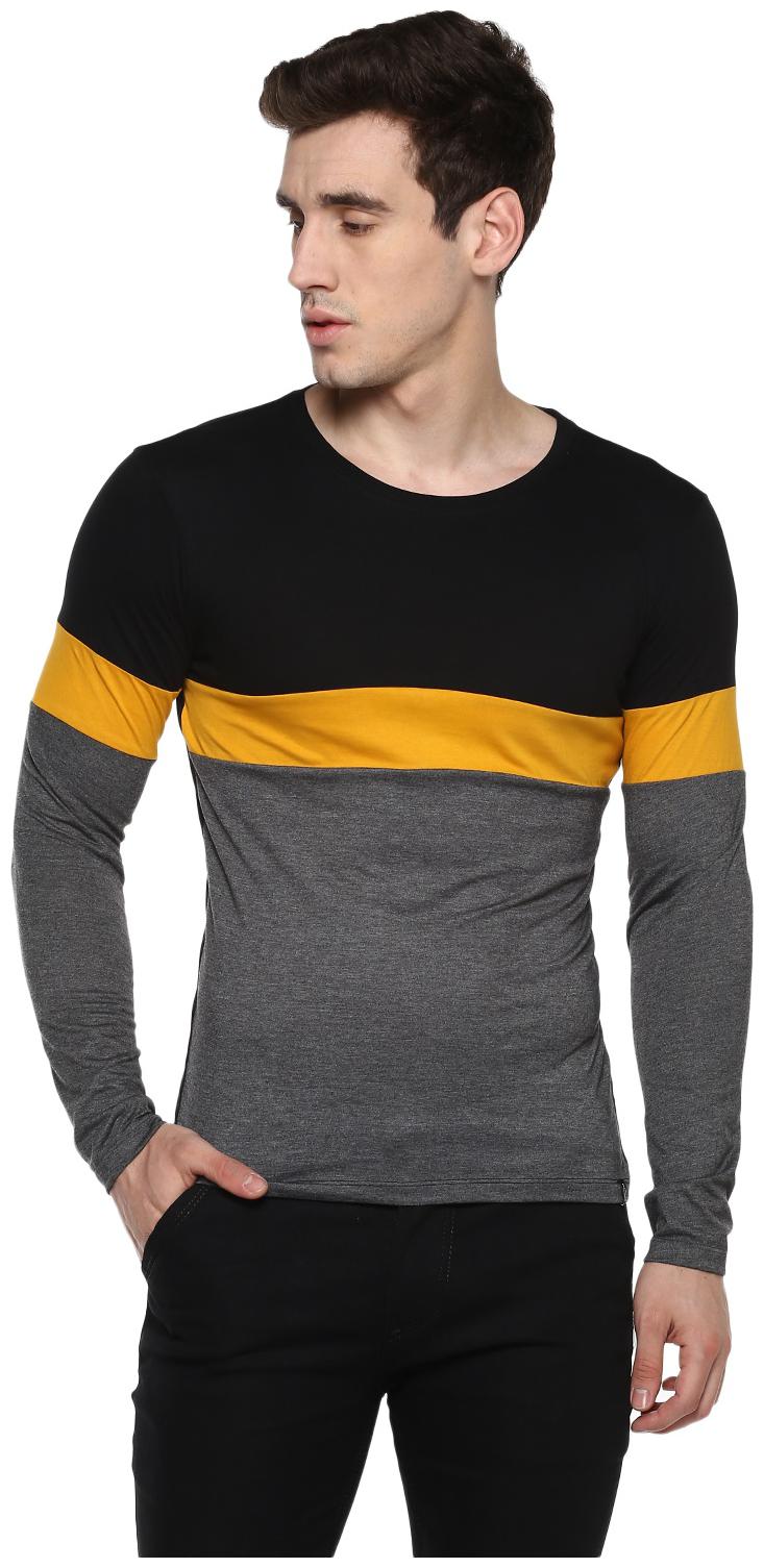 

Urbano Fashion Men Multi Regular fit Cotton Scoop neck T-Shirt - Pack Of 1