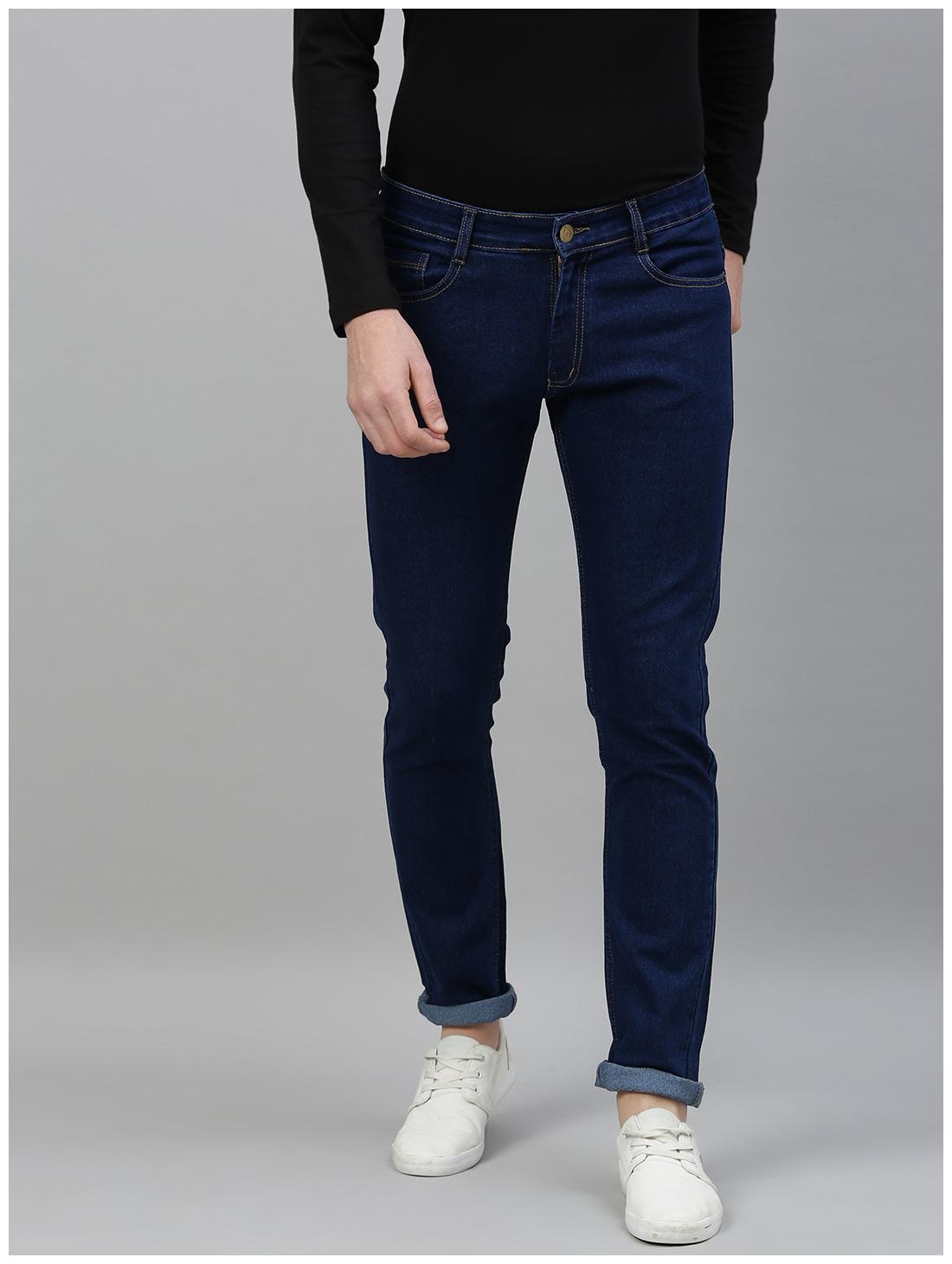 

Urbano Fashion Men Blue Slim Fit Jeans