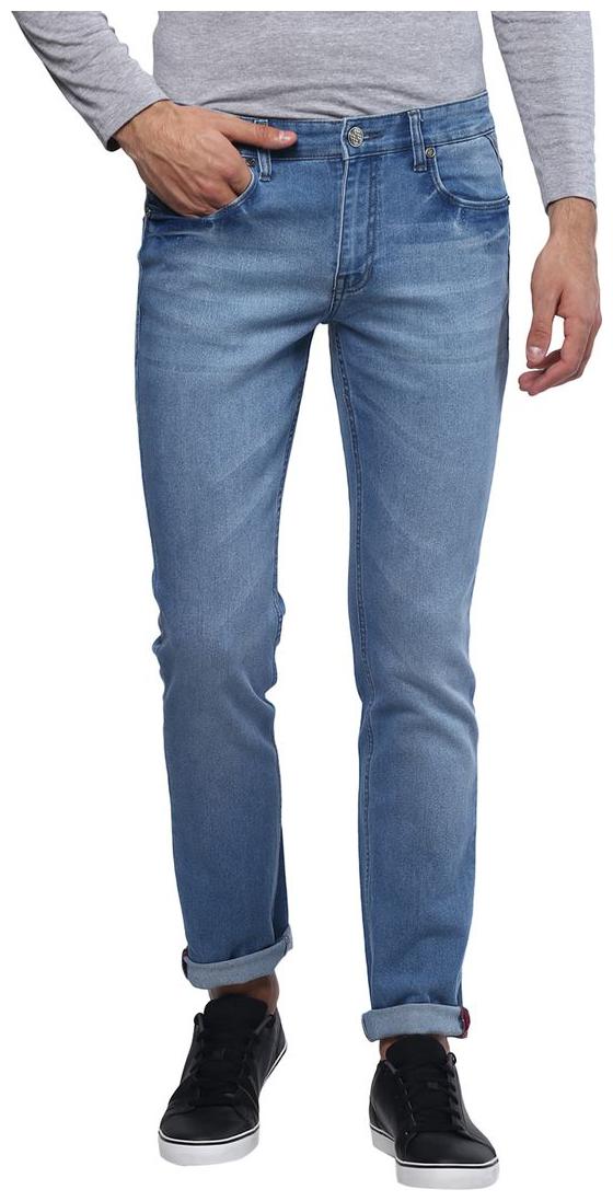 

Urbano Fashion Men Blue Tapered Fit Jeans