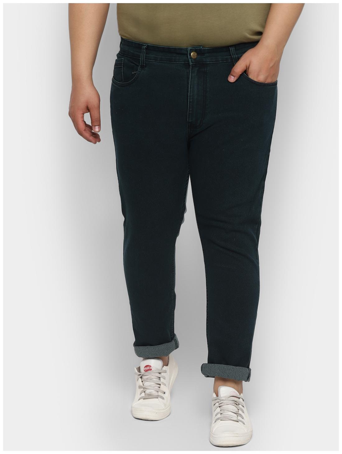 

Urbano Plus Men Green Regular Fit Jeans