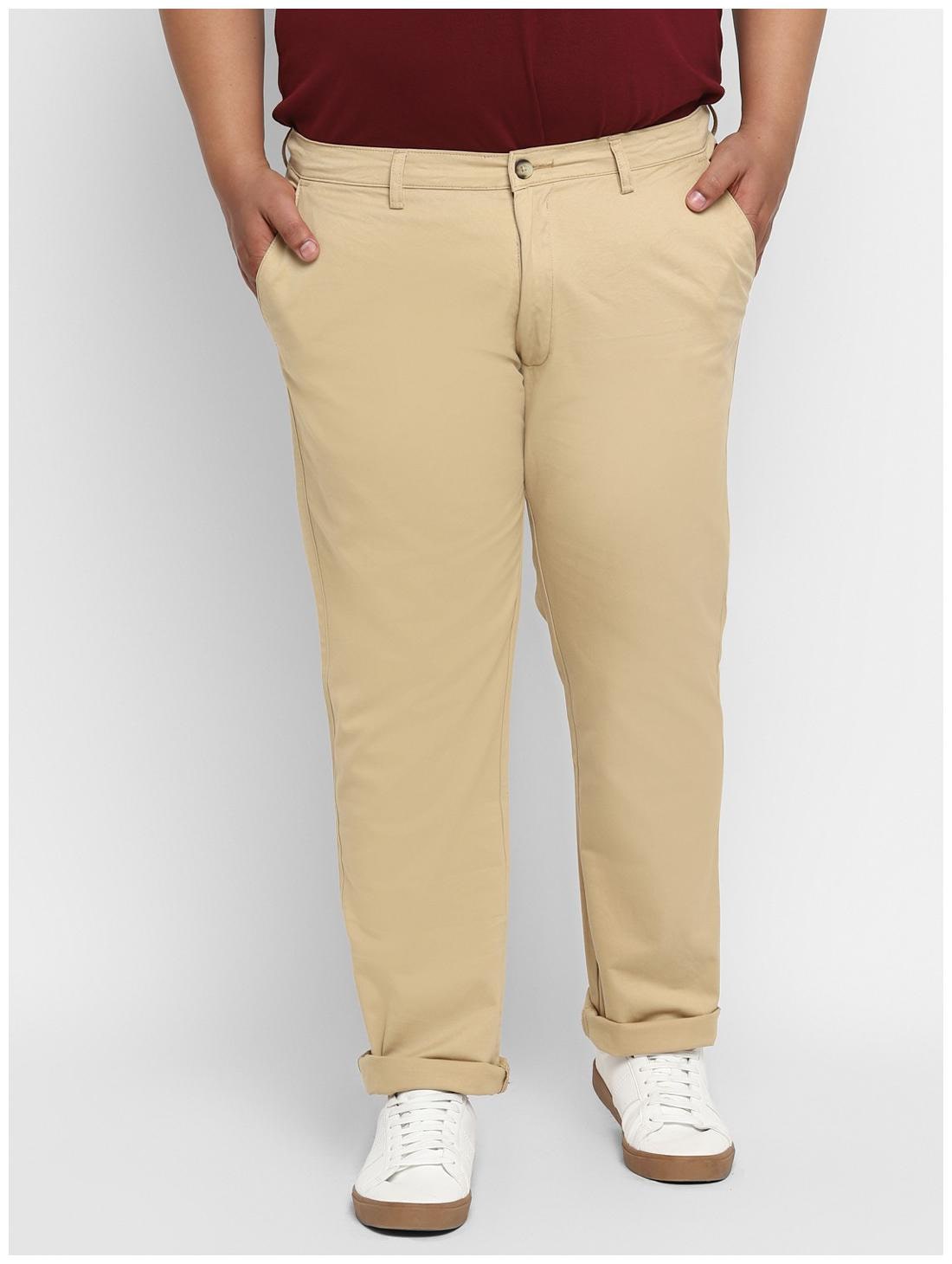 

Urbano Plus Men Beige Solid Regular fit Chinos