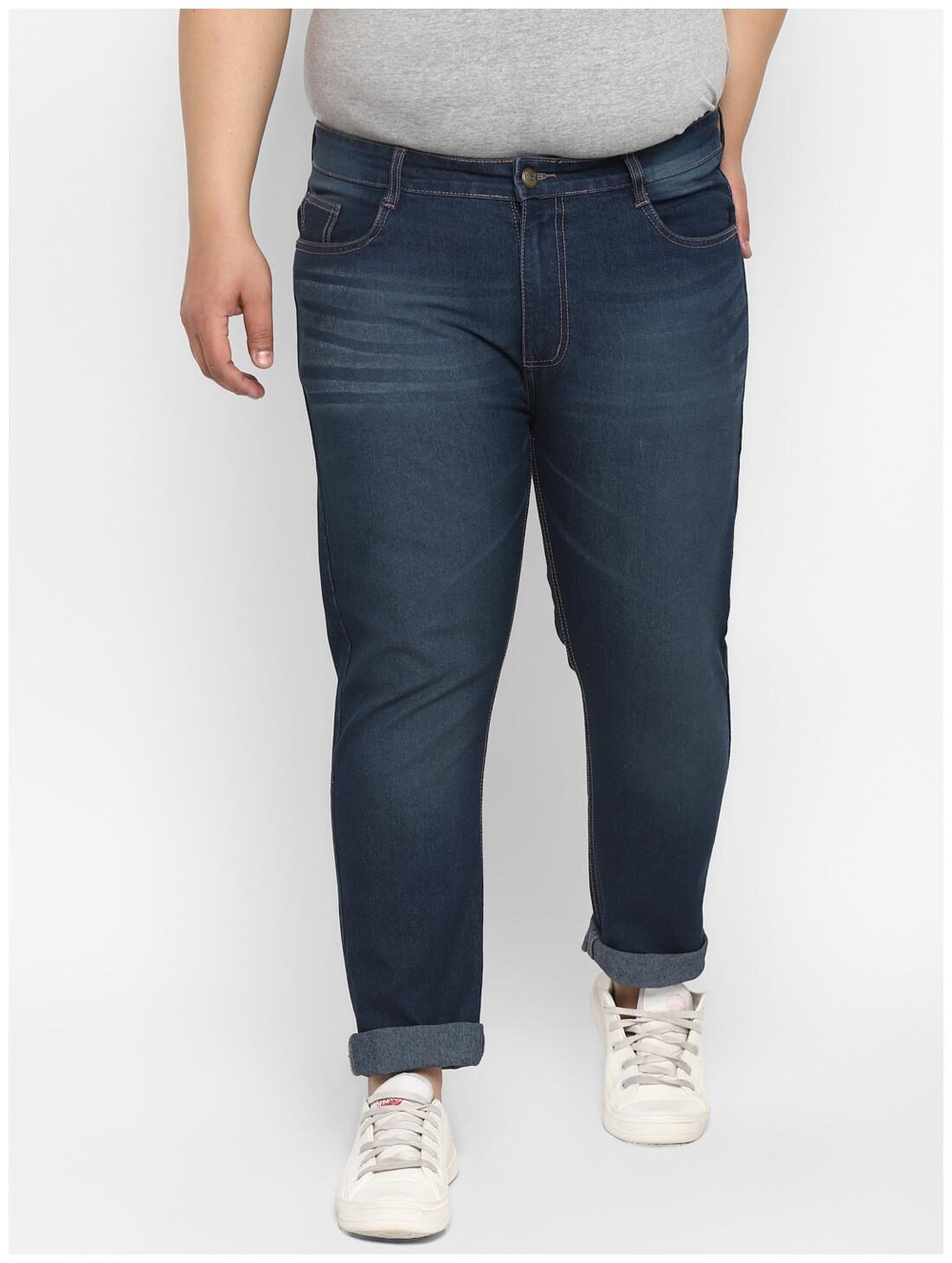 

Urbano Plus Men Blue Regular Fit Jeans