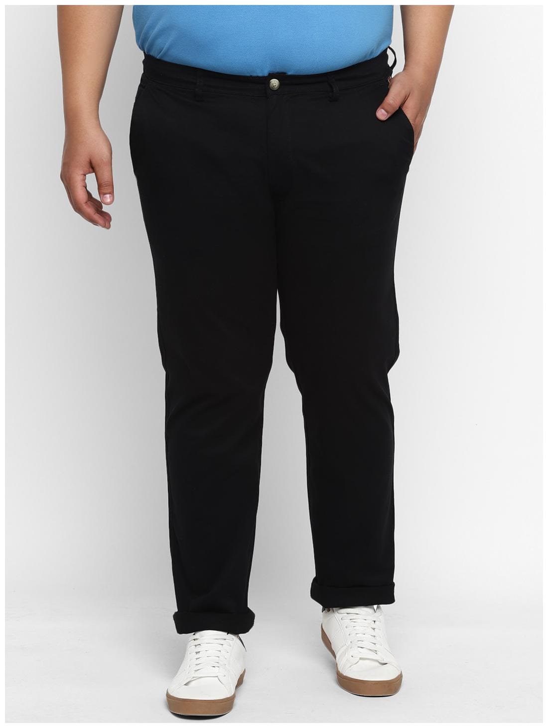 

Urbano Plus Men Black Solid Regular fit Chinos