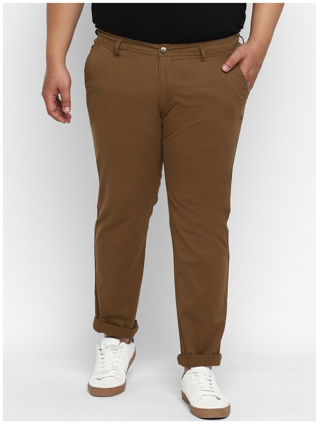 

Urbano Plus Men Brown Solid Regular fit Chinos