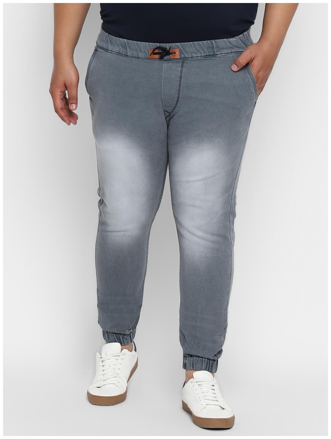 

Urbano Plus Men Grey Jogger Jeans