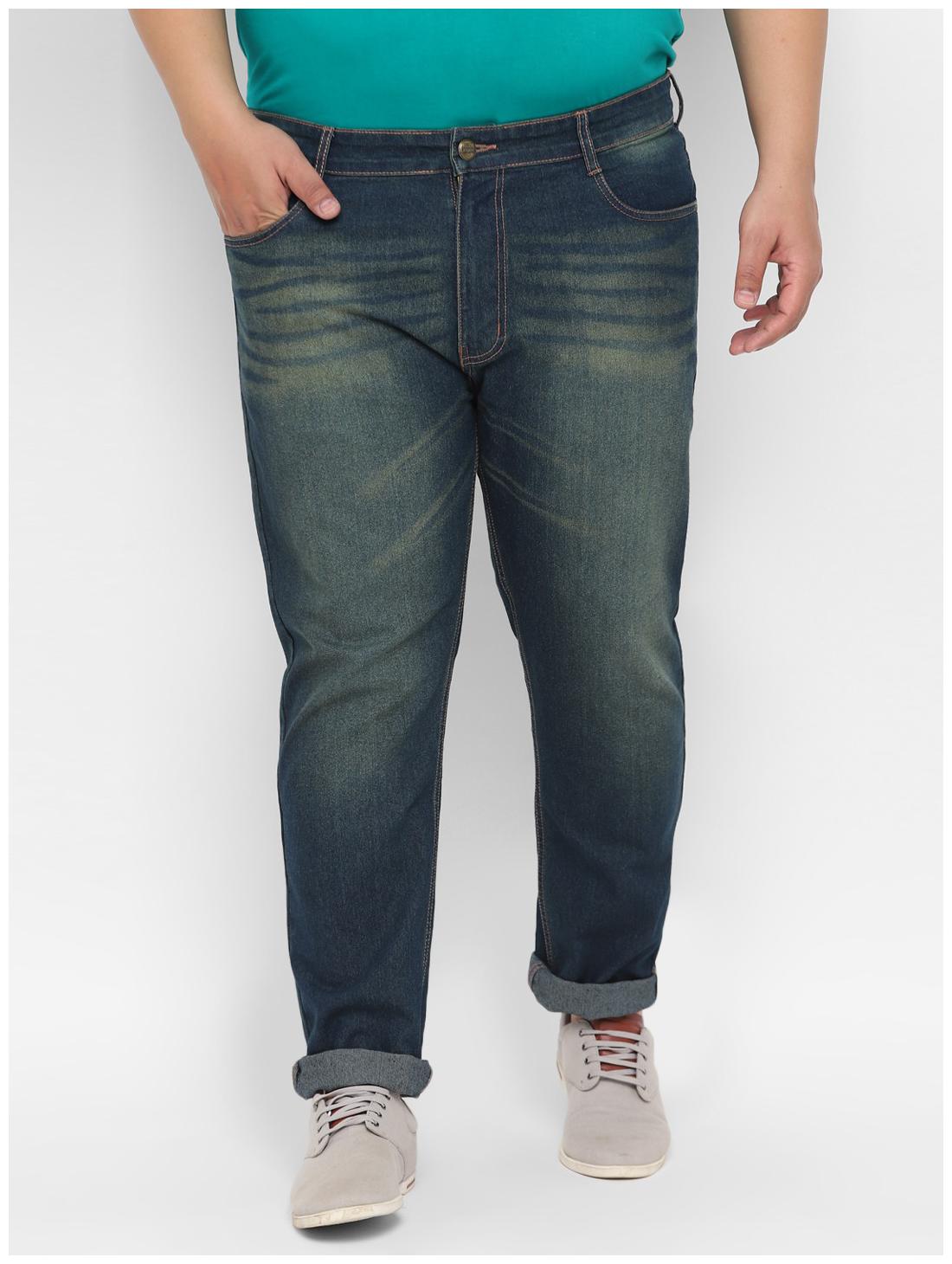 

Urbano Plus Men Blue Regular Fit Jeans