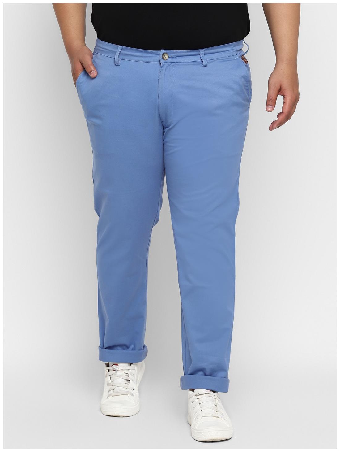 

Urbano Plus Men Blue Solid Regular fit Chinos