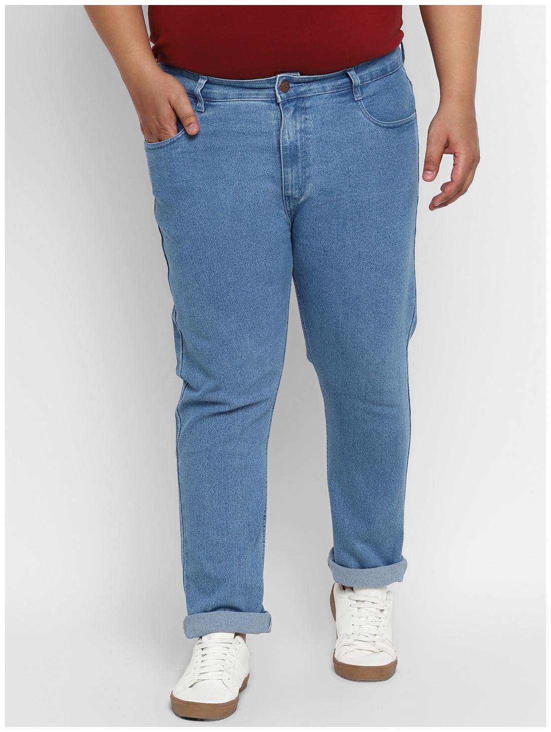 

Urbano Plus Men Blue Regular Fit Jeans