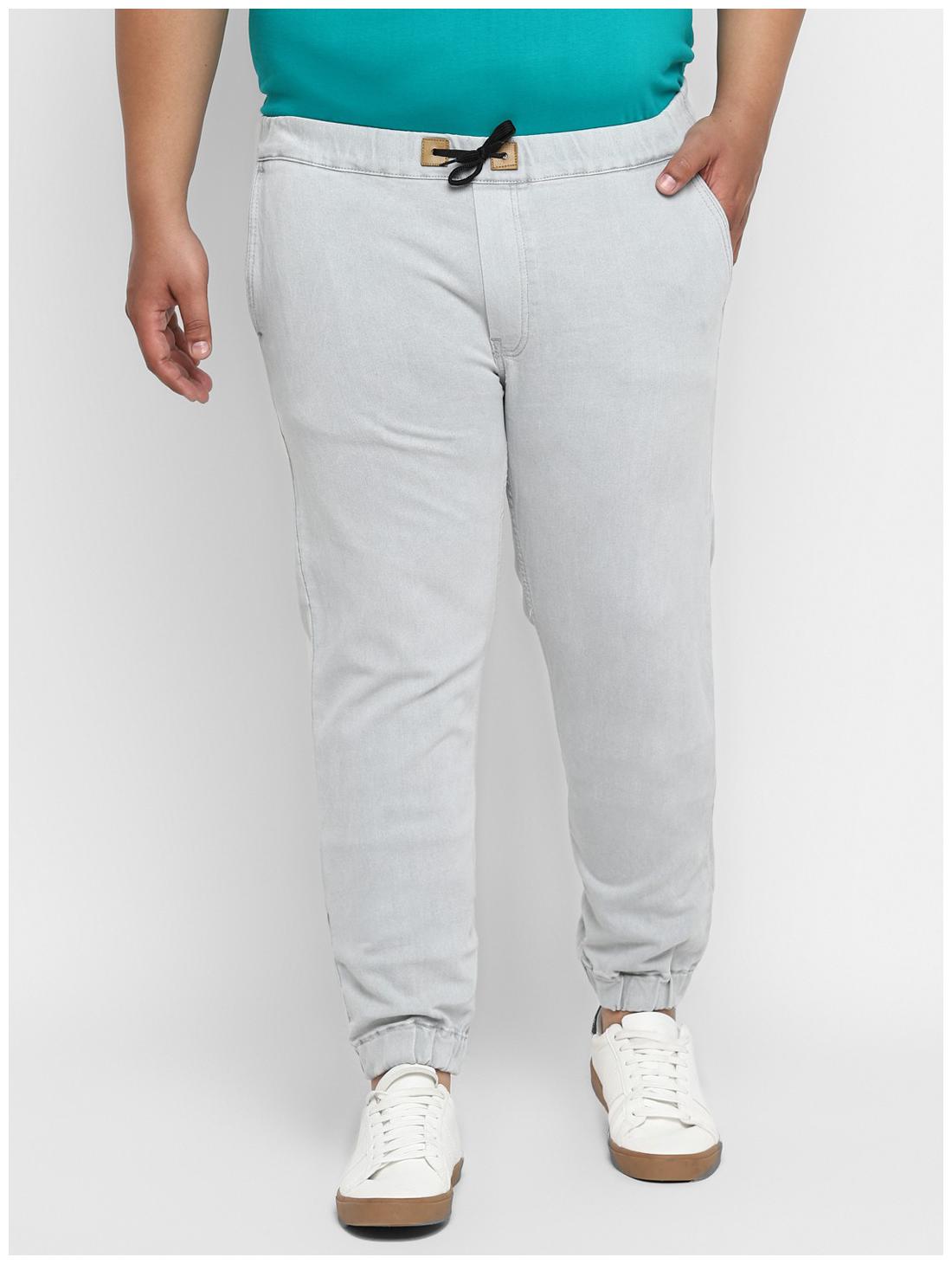 

Urbano Plus Men Grey Regular Fit Jeans