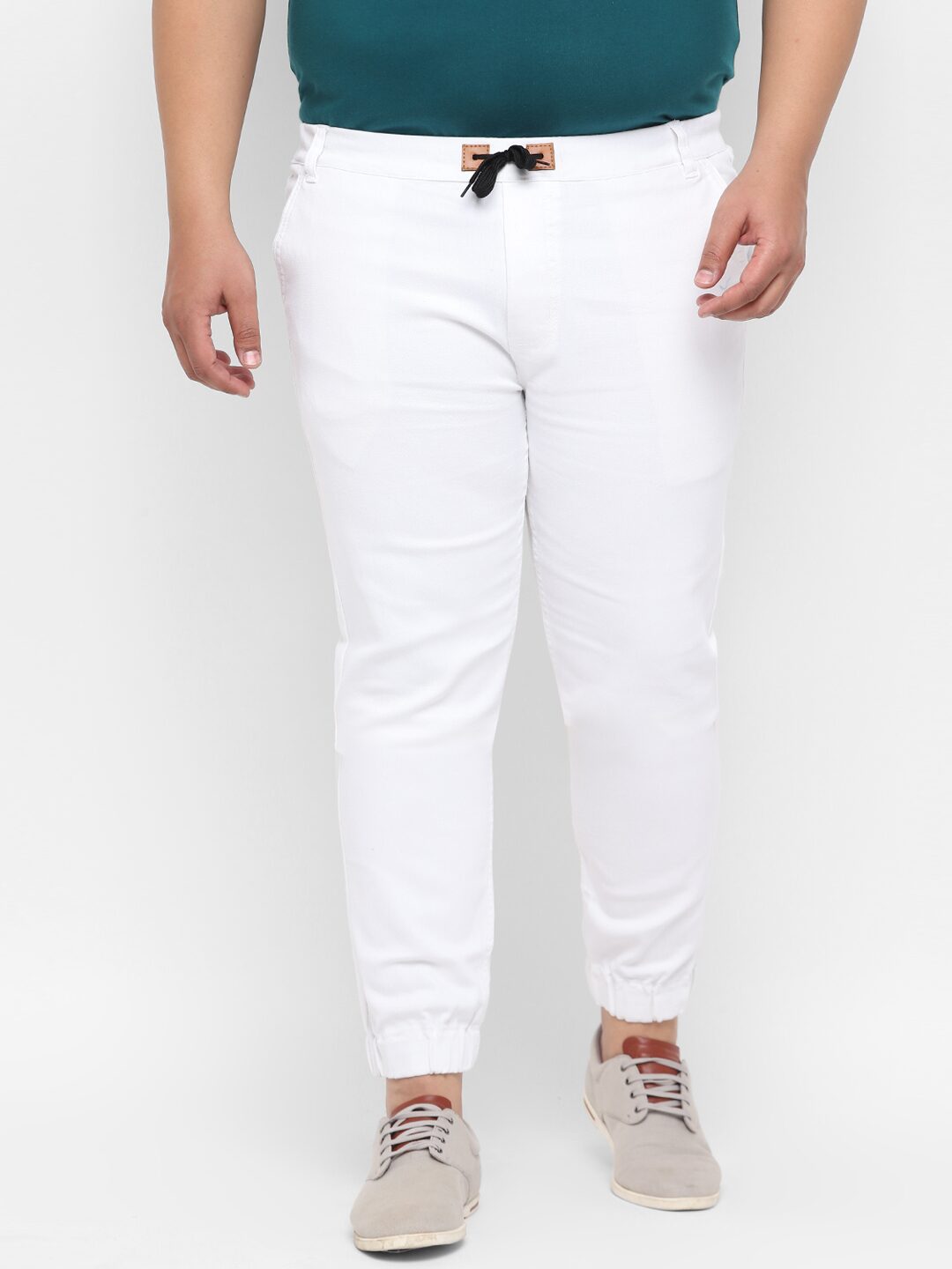 

Urbano Plus Men White Jogger Jeans