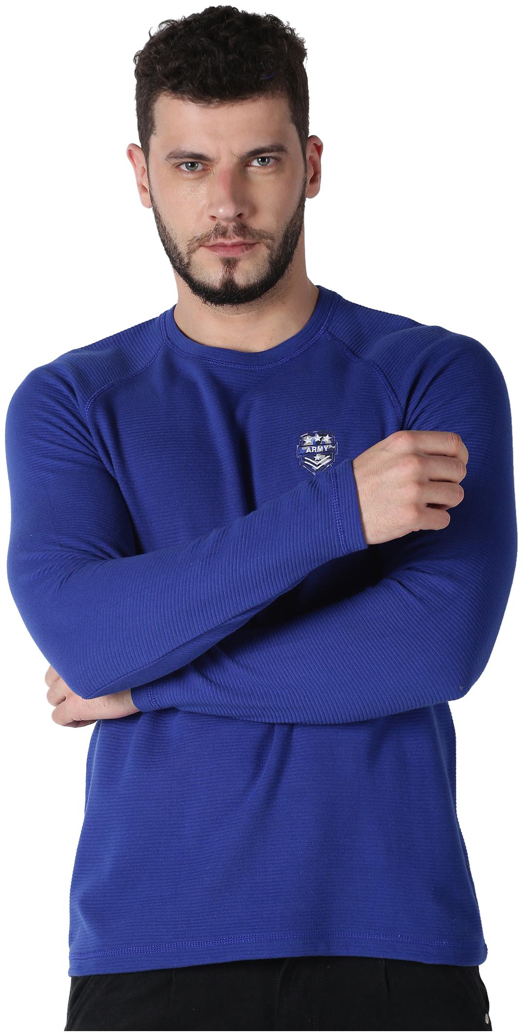 

Urgear Men Blue Round neck Sweatshirt