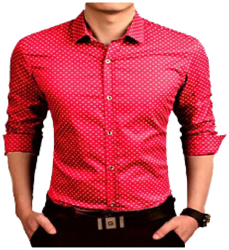

US PEPPER Men Multi Polka Dots Slim Fit Casual Shirt