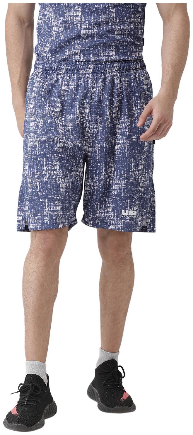 

USI Universal Men Polyester Shorts Blue color