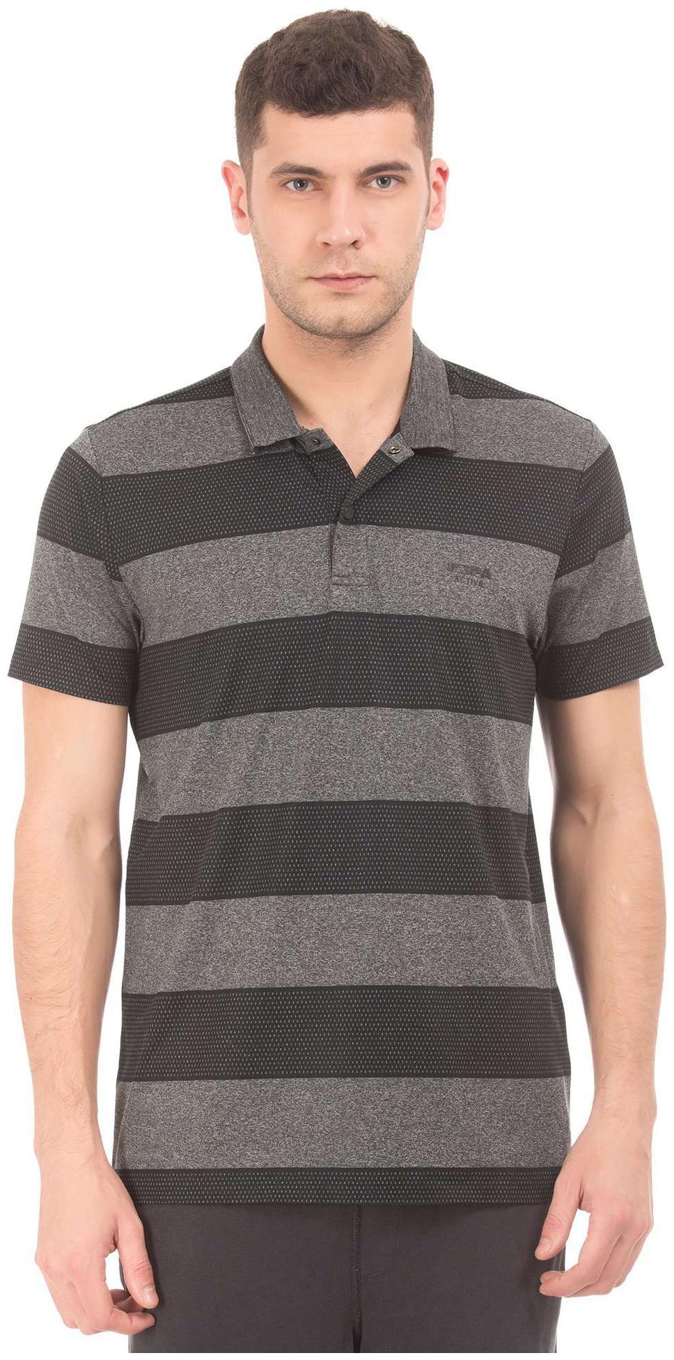 

U S Polo Assn Men Multi Regular fit Polyester Polo collar T-Shirt - Pack Of 1