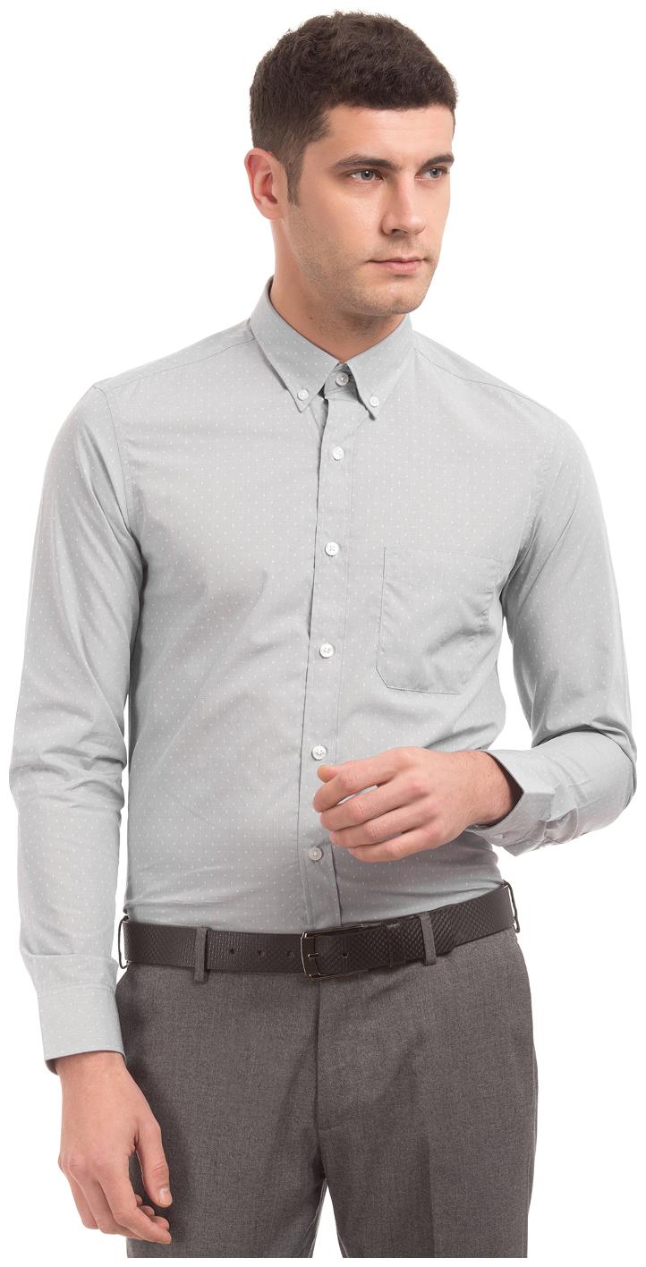 

U S Polo Assn Men Slim fit Formal Shirt - Grey