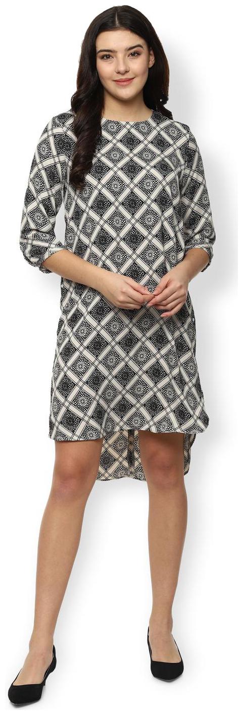 

Van Heusen Black Printed Shirt dress