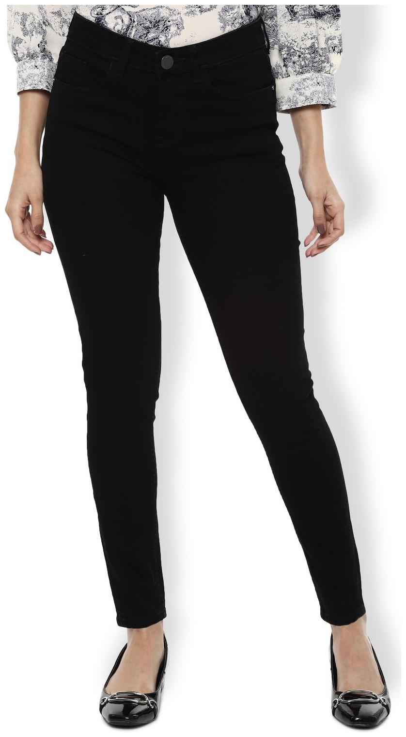 

Van Heusen Women Black Relaxed fit Jeans