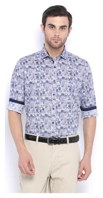 

Van Heusen Men Slim fit Formal Shirt - White