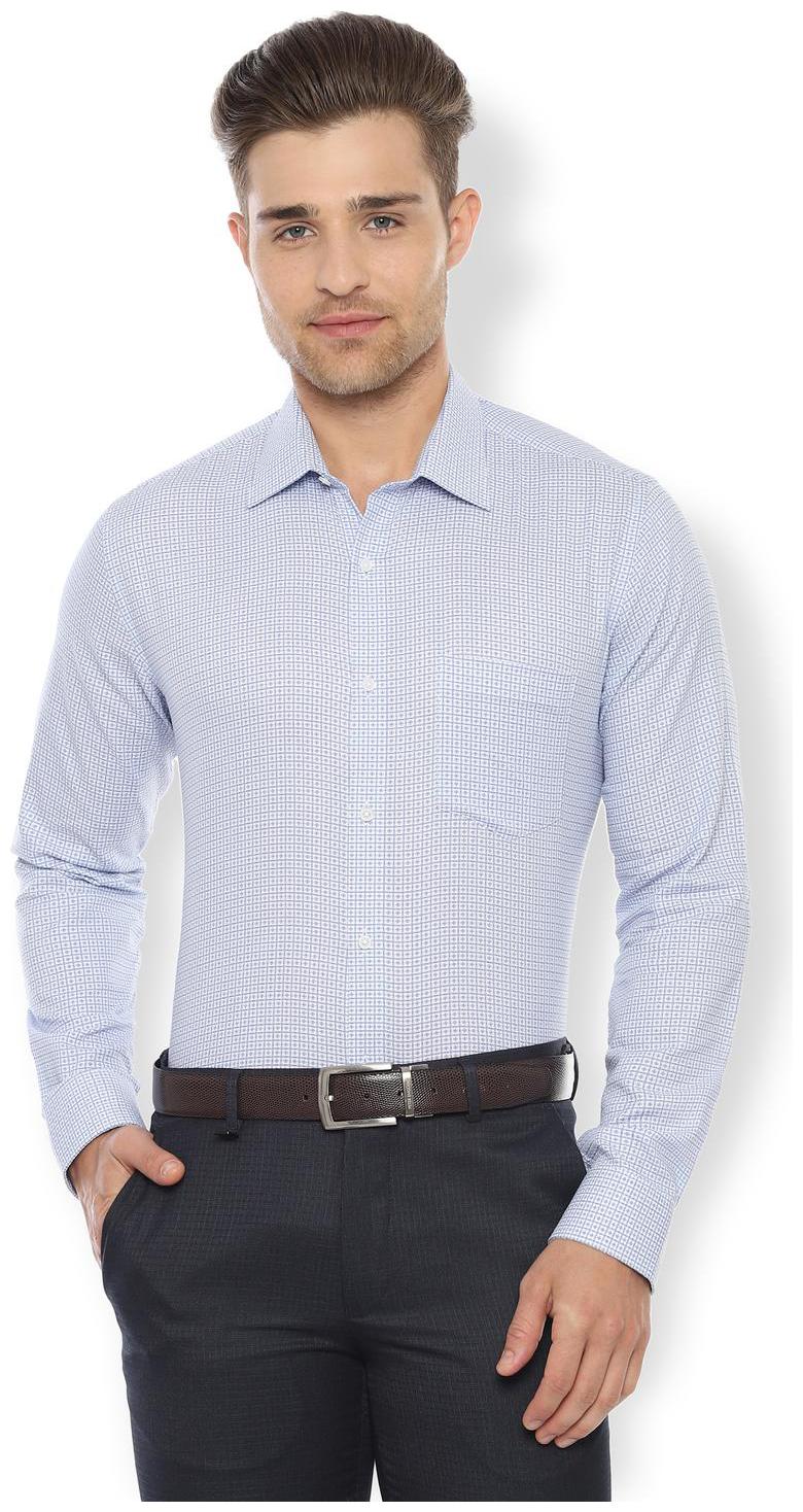 

Van Heusen Men Slim fit Formal Shirt - Blue